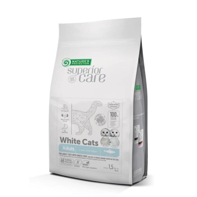 全猫毛色対応ホワイトキャットアダルト 1.5kg