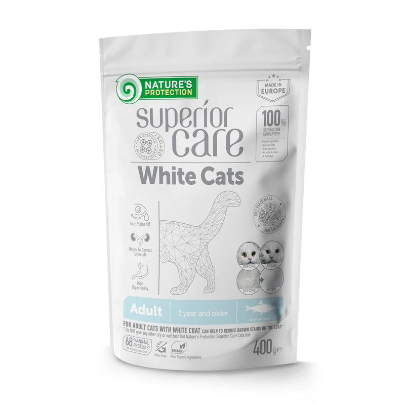 全猫毛色対応 ホワイトキャット アダルト400g