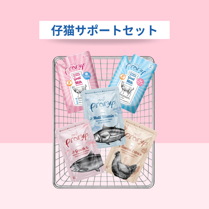 【送料無料】仔猫サポートセット