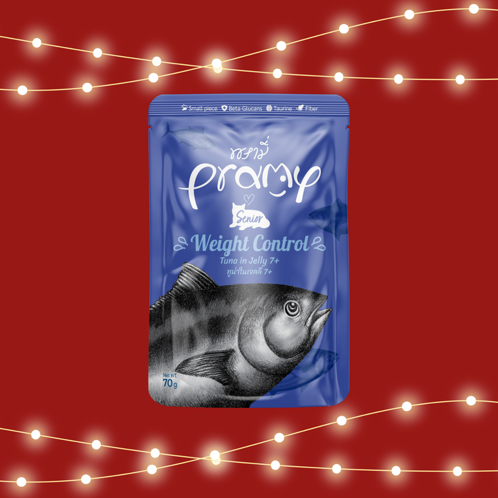 【15%OFF】プラミー ツナゼリー ウエイトコントロール シニア 70g×12個入