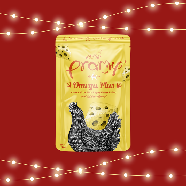 【15%OFF】プラミー チキン・チーズゼリー オメガプラス 70g×12個入