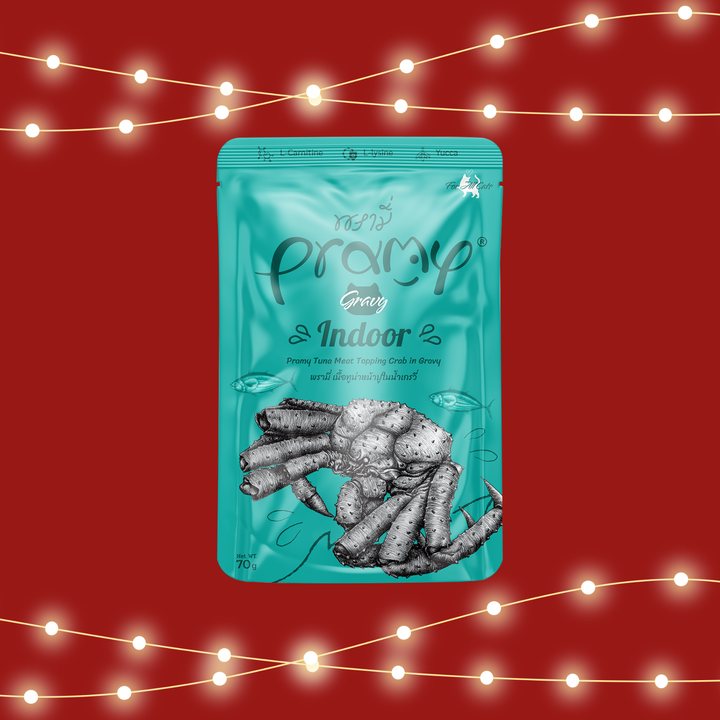 【15%OFF】プラミー ツナ・カニカマグレイビー インドア  70g×12個入
